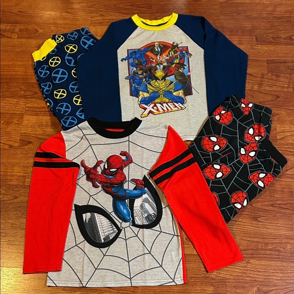 Bundle of 2: Marvel Superhero Pajama Sets